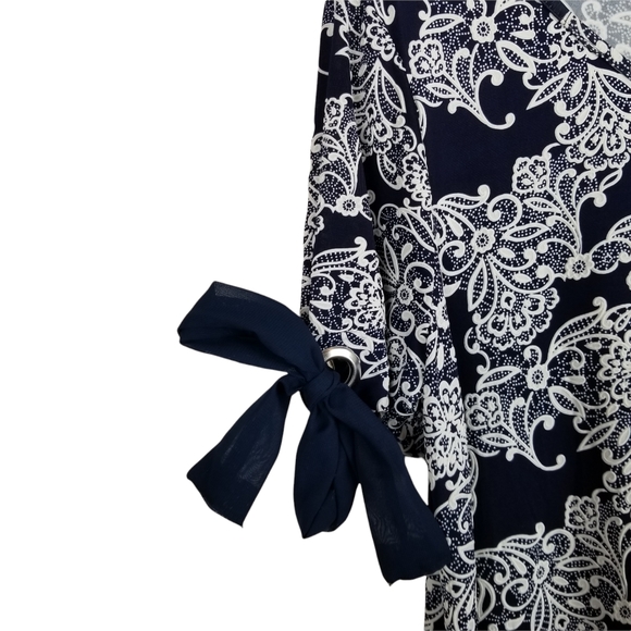 Espresso Scoop Neck Shift Dress - Picture 4 of 9